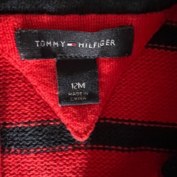 Tommy Hilfiger Striped Dress Up Sweater - Picture 4 of 4